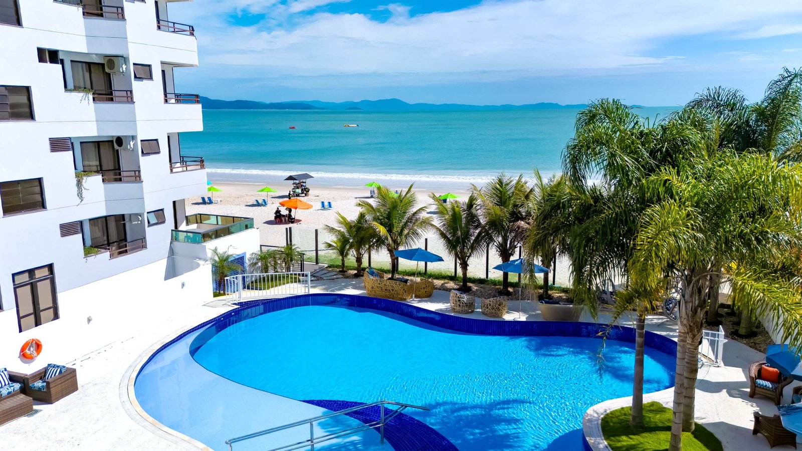Vista aérea hotel
